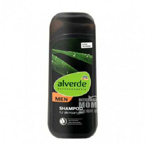 Alverde German natural organic anti-dandruff shampoo for men, overseas local original