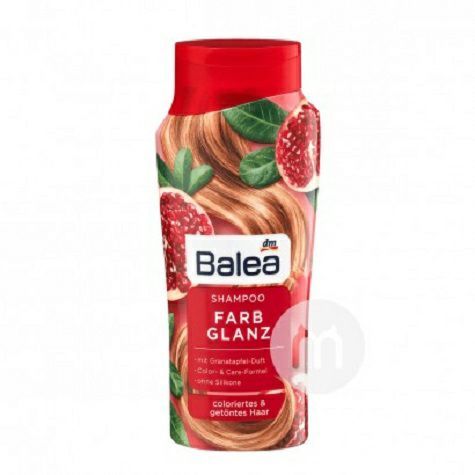 Balea German Pomegranate Hair Coloring Shampoo Original Overseas