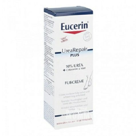 Eucerin Germany deep moisturizing and repairing crack foot care cream contains 10% urea