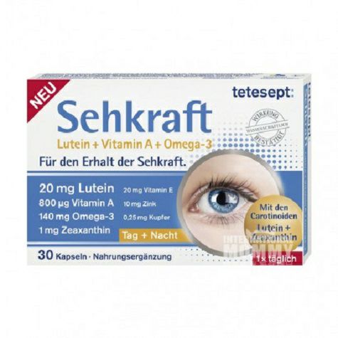 Tetesept eye care capsule