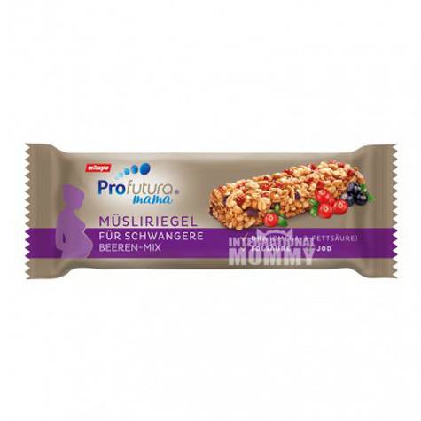 Milupa German pregnant mother berry nutrition cereal bar * 10