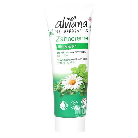 Alviana German Organic Chinese Herbal Soothing Sensitive Toothpaste Original Overseas