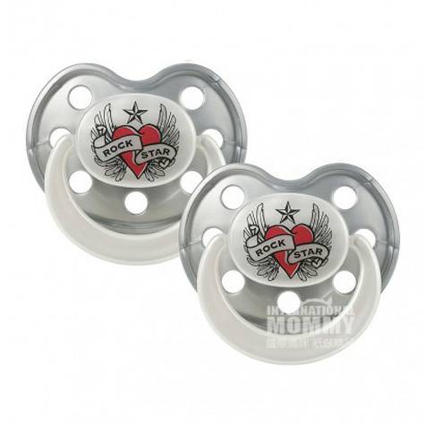 ROCK STAR BABY  Germany sleeping pacifier 2 Pack 6-18 months