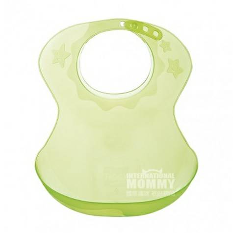 Tigex French Baby Plastic Waterproof Bib Original Overseas Local Version