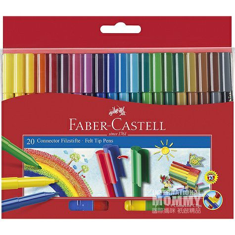 FABER-CASTELL Germany 20 colors can...