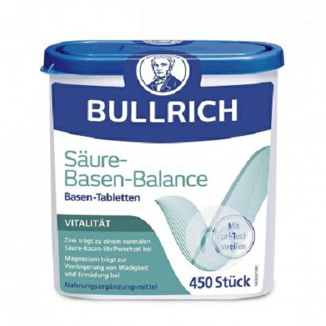 BULLRICH Germany acid base balance regulating tablet 450 tablets for removing gout and reducing uric acid