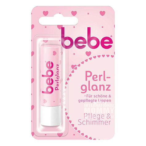 Bebe German Pearl Soft Light Lip Balm Original Overseas Local Edition