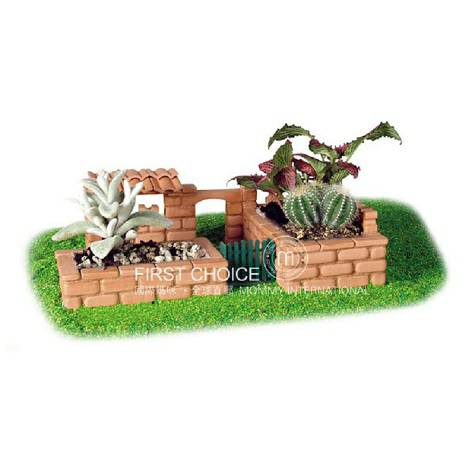 Teifoc Germany DIY small flower bed building model