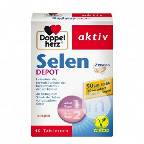 Doppelherz Germany yeast selenium tablets