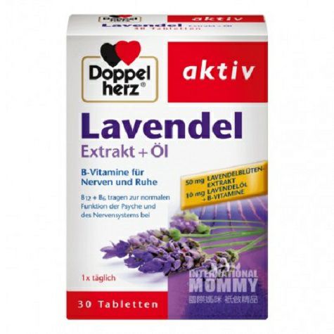 Doppelherz Germany improves sleep aid lavender essence