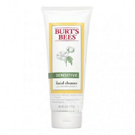BURTS BEES American Cotton Essence Sensitive Skin Cleanser Original Overseas