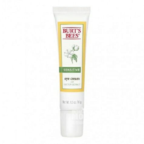 BURTS BEES American Cotton Essence Sensitive Skin Moisturizing Soothing Eye Cream Original Overseas