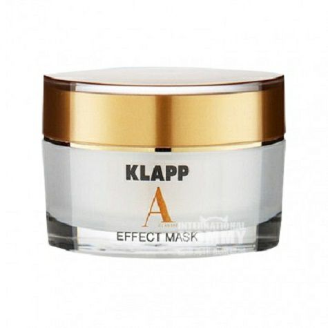 KLAPP German Classic Effect Mask Original Overseas Local Edition