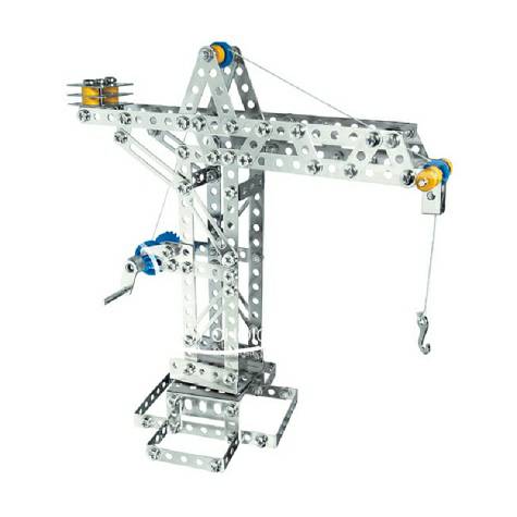 Eitech Germany tower crane windmill three in one metal assembly toy