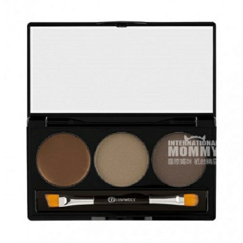 Bh cosmetics 3-color eyebrow cream tray