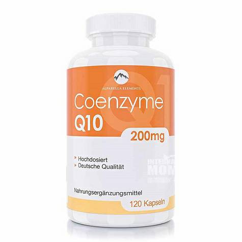 ALPARELLA ELEMENTS German Coenzyme Q10 capsules Overseas local original