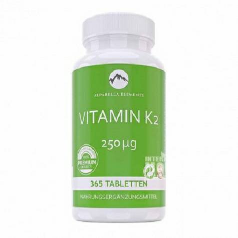 ALPARELLA ELEMENTS German Vitamin K2 tablets Overseas local original