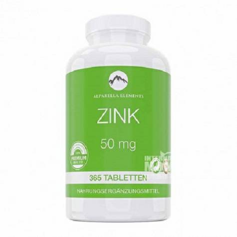 ALPARELLA ELEMENTS German High-dose zinc tablets Overseas local original