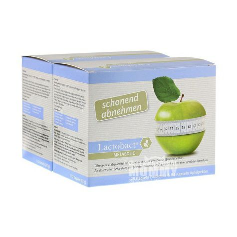 Lactobact German apple essence pectin body metabolism enhanced probiotics particles 2 Boxed