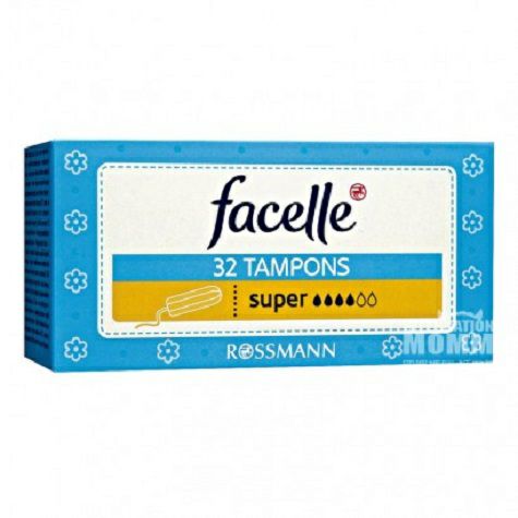 Facelle German built-in tampons wit...