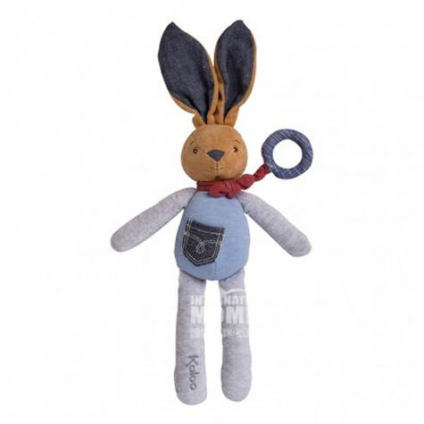 Kaloo French Blue Rabbit music soothing doll