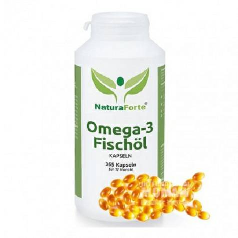 NaturaForte German Omega 3 fish oil soft capsule Overseas local original