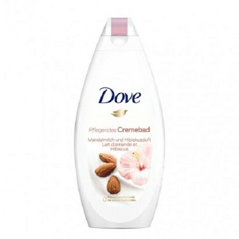 Dove German almond essence soothing bubble bath bath milk 750ml