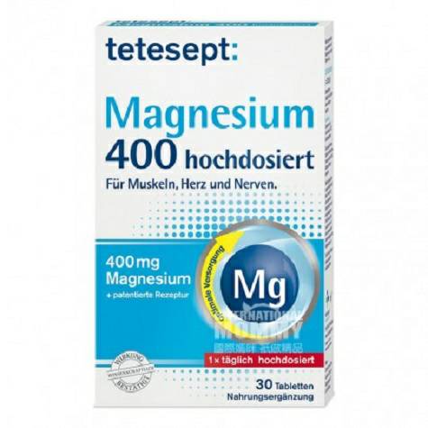 Tetesept German Magnesium + B6 tablets Overseas local original