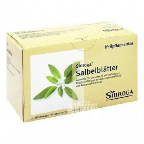 SIDROGA Germany sage plant tea relieves oral and throat inflammation