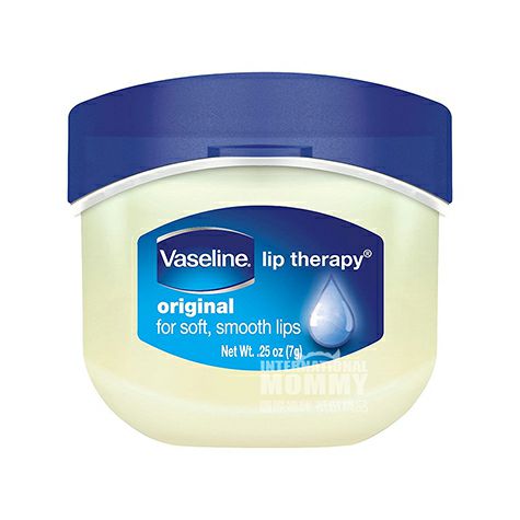Vaseline American Moisturizing Anti-Drying Lip Balm Original Overseas