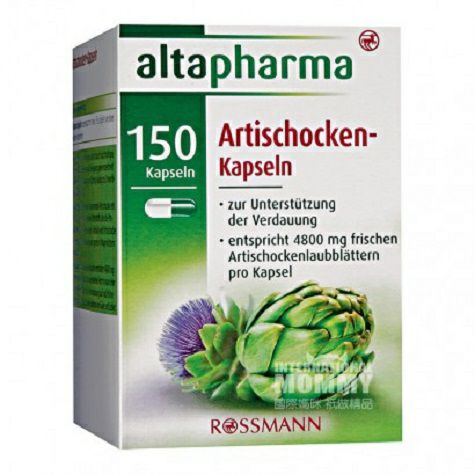 Altapharma Germany herbal liver protection artichoke capsule