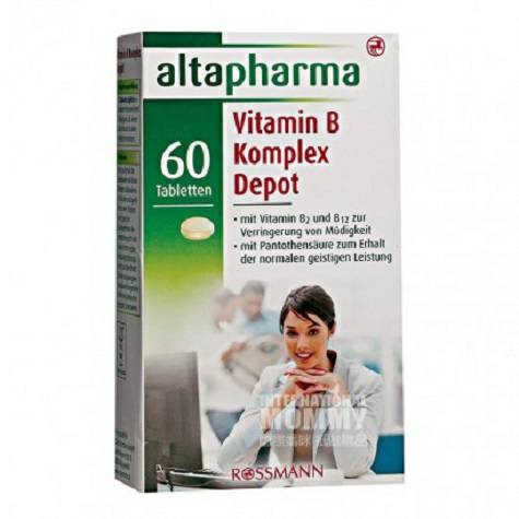 Altapharma German Vitamin B complex tablets Overseas local original