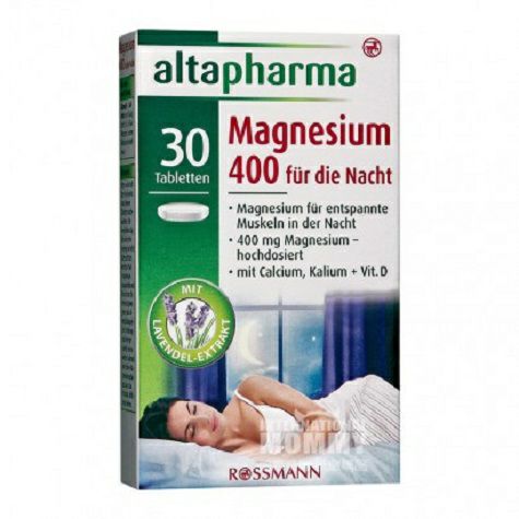 Altapharma Germany night Lavender high dose dietary supplement tablets