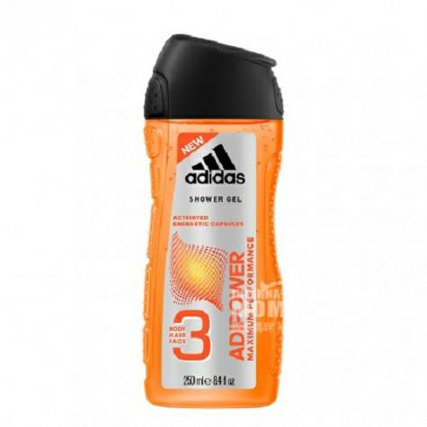 Adidas Vitality 3 in 1 Facial Cleansing & Shampoo & Body Wash *4