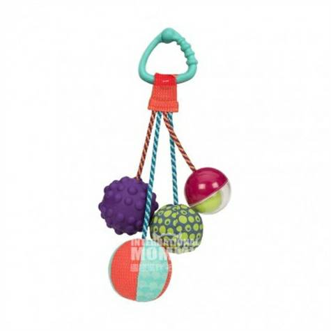 B.Toys  American children's hand-held ball Rattle Toy