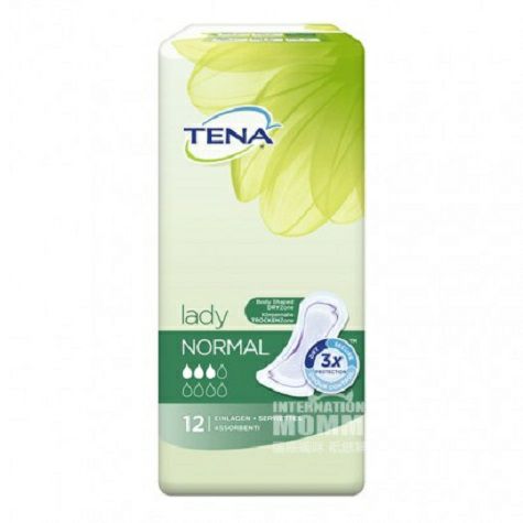 TENA German Breathable Daily Sanitary Napkin Three Drops of Water*2 Overseas Local Original