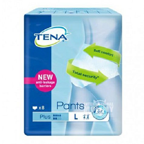TENA Germany Breathable Adult Large Disposable Diaper Six Drops of Water Original Overseas Local Edition