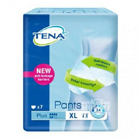 TENA Germany breathable adult XL code disposable diapers six drops of water overseas local original