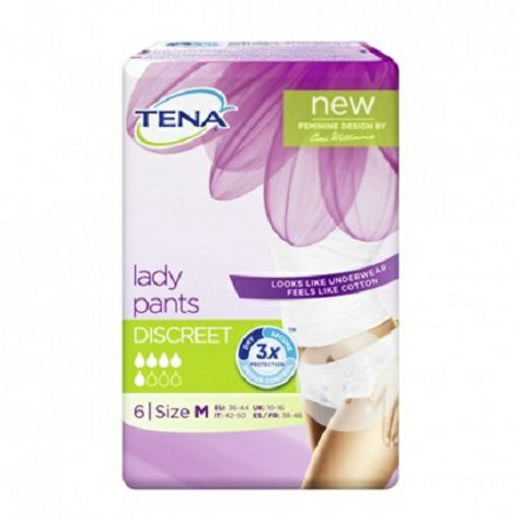 TENA Germany Breathable Ladies Medium Disposable Sanitary Napkin Panties Five Drops of Water Original Overseas
