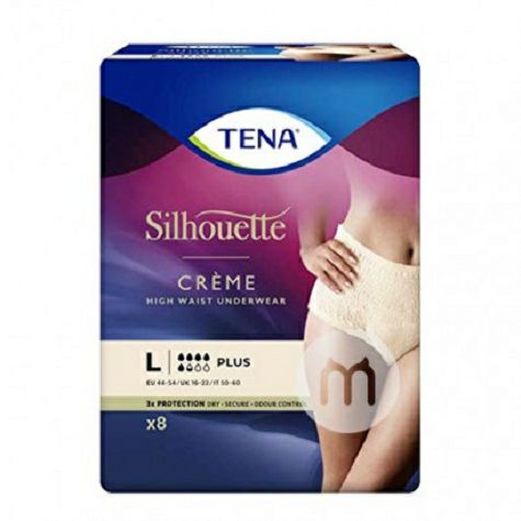 TENA Germany Breathable Ladies Large Disposable Sanitary Napkin Panties 8 Pieces Pack Original Overseas