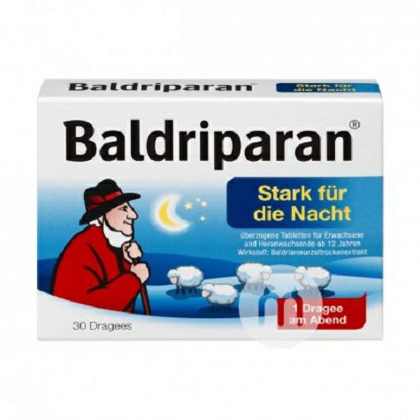 Baldriparan Germany herbal sleeping capsule