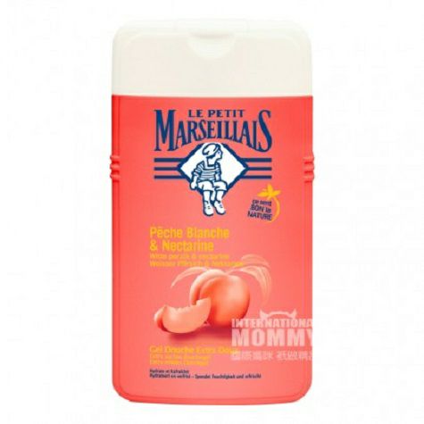 LE PETIT MARSEILLAIS French white peach nectarine Shower Gel