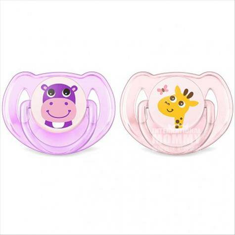 PHILIPS AVENT UK cartoon series silicone pacifier 6-18 months 2 Pack