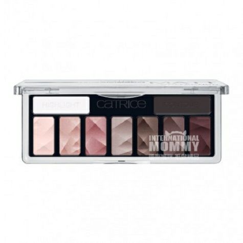 CATRICE Germany nine color matte pearl eye shadow disc