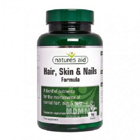 Natures aid UK hair, nail and skin protection tablets
