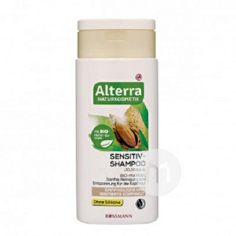 Alterra German organic almond and jojoba oil anti-allergic anti-itch shampoo for pregnant women