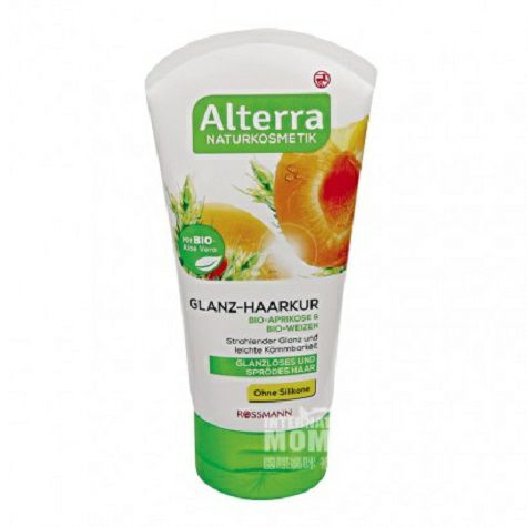 Alterra German Organic Apricot and Wheat Extract Shine Conditioner Overseas Local Original