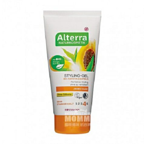 Alterra German organic papaya and bamboo fragrance volumizing setting gel for pregnant women. Overseas local original