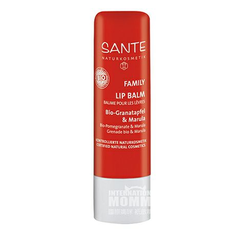 SANTE German organic red pomegranate lip balm can be used by pregnant women. Overseas local original version