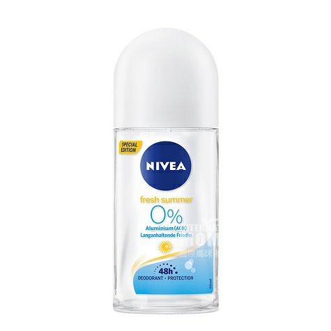 NIVEA Germany Long-lasting dry anti-bacterial roll-on deodorant